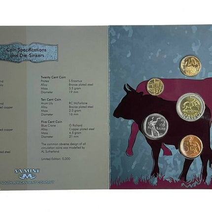 2009 South Africa (UNC) Uncirculated Mint Pack Set **Mintage ONLY 767**
