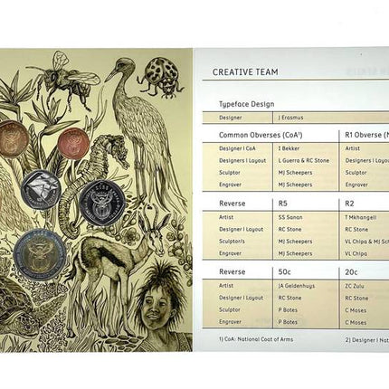 2023 South Africa (UNC) Uncirculated Mint Pack Set