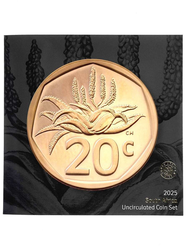 2025 South Africa (UNC) Uncirculated Mint Pack Set (SEALED)
