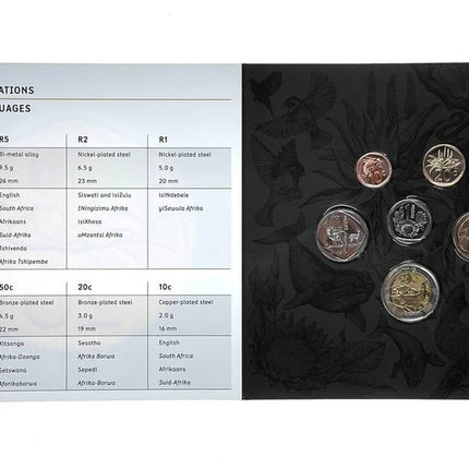 2025 South Africa (UNC) Uncirculated Mint Pack Set (SEALED)