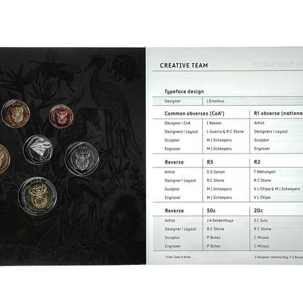 2025 South Africa (UNC) Uncirculated Mint Pack Set (SEALED)