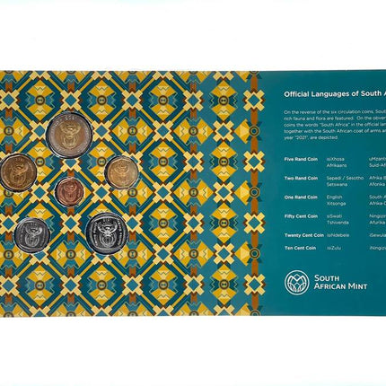 2021 South Africa (UNC) Uncirculated Mint Pack Set
