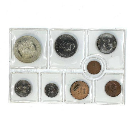 1976 South Africa (UNC) Uncirculated Mint Pack Set (Silver R1)* **Mintage ONLY 20,000**