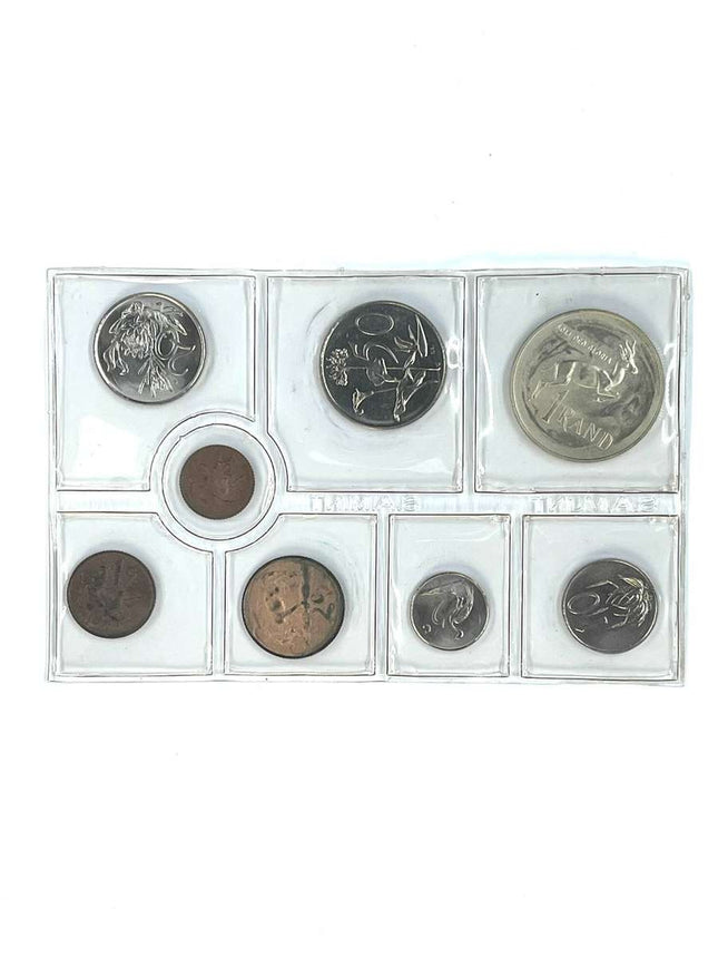 1976 South Africa (UNC) Uncirculated Mint Pack Set (Silver R1)* **Mintage ONLY 20,000**