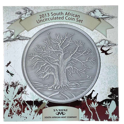 2013 South Africa (UNC) Uncirculated Mint Pack Set **Mintage ONLY 953**