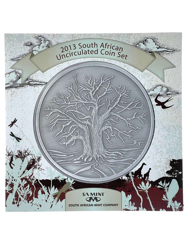 2013 South Africa (UNC) Uncirculated Mint Pack Set **Mintage ONLY 953**