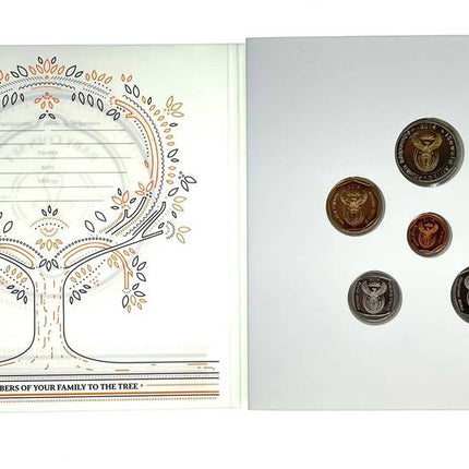 2014 Baby Coin Set South Africa (UNC) Uncirculated Mint Pack Set **Mintage ONLY 65**