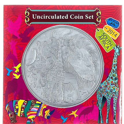 2014 South Africa (UNC) Uncirculated Mint Set * **Mintage ONLY 810**