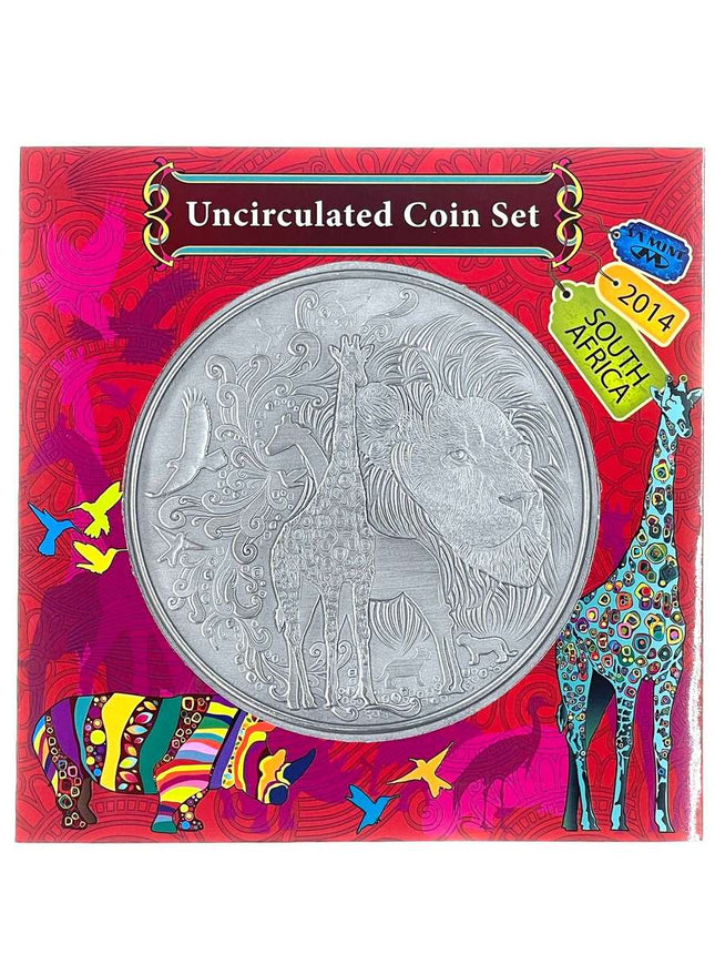 2014 South Africa (UNC) Uncirculated Mint Set * **Mintage ONLY 810**
