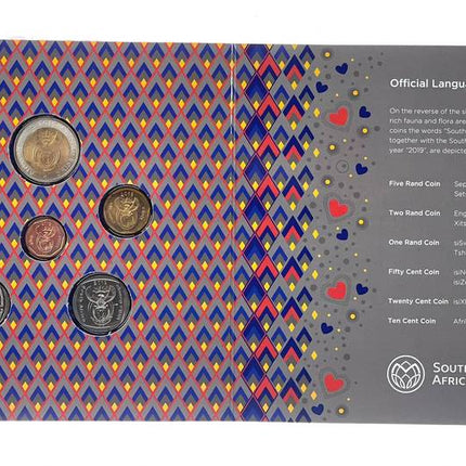 2019 South Africa (UNC) Uncirculated Mint Set * **Mintage ONLY 471**