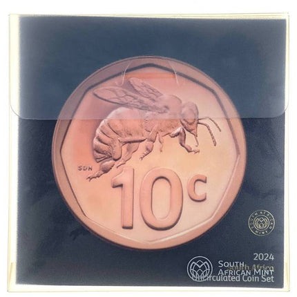 2024 South Africa (UNC) Uncirculated Mint Pack Set (SEALED SET)