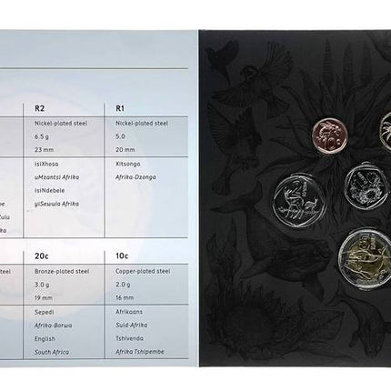 2024 South Africa (UNC) Uncirculated Mint Pack Set (SEALED SET)