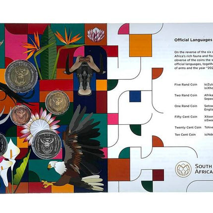 2022 South Africa (UNC) Uncirculated Mint Set * **Mintage ONLY 754**