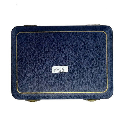 1958 South Africa Union Proof Coin Set in original mint box **Mintage ONLY 625*