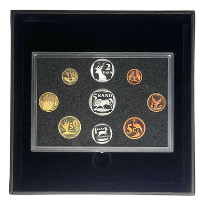 1994 South Africa Proof Coin Set in original mint box **Mintage ONLY 5804*