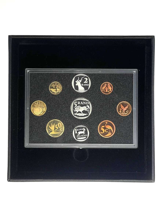 1994 South Africa Proof Coin Set in original mint box **Mintage ONLY 5804*