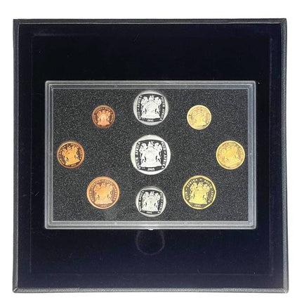 1994 South Africa Proof Coin Set in original mint box **Mintage ONLY 5804*