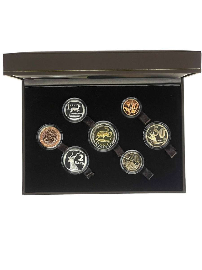 2012 South Africa Proof Coin Set in original mint box - Mintage only **1366*