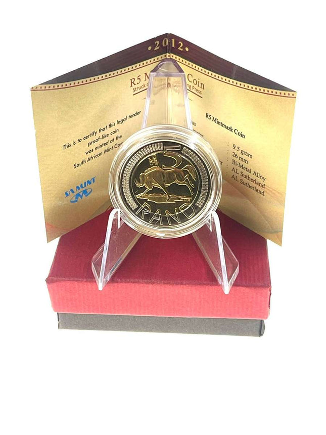 2012 Oom Paul Mintmark R5 *** Mintage ONLY 1740*** With Certificate in original box