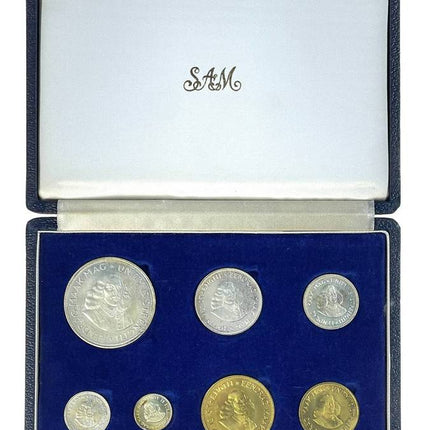 1962 South Africa Proof Coin Set in original mint box **Mintage ONLY 2300*