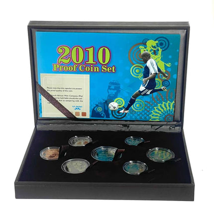 2010 South Africa Proof Coin Set in original mint box ****Mintage ONLY 1449****