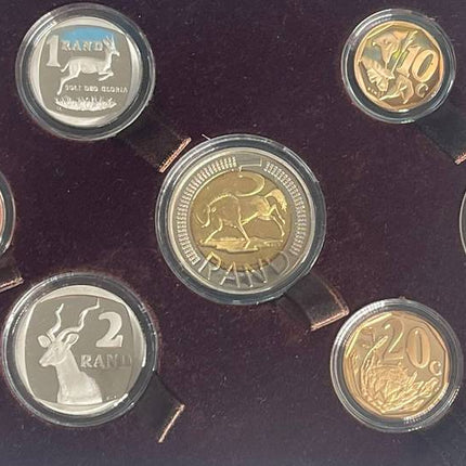 2010 South Africa Proof Coin Set in original mint box ****Mintage ONLY 1449****