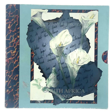 1997 South Africa (B-UNC) Brilliant Uncirculated Mint Set * **Mintage ONLY 4,236**