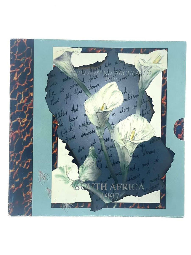 1997 South Africa (B-UNC) Brilliant Uncirculated Mint Set * **Mintage ONLY 4,236**