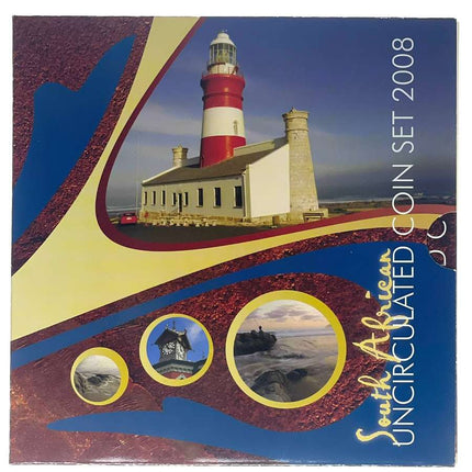 2008 South Africa (UNC) Uncirculated Mint Set * **Mintage ONLY 1,944**