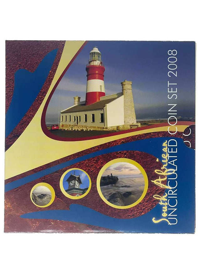 2008 South Africa (UNC) Uncirculated Mint Set * **Mintage ONLY 1,944**