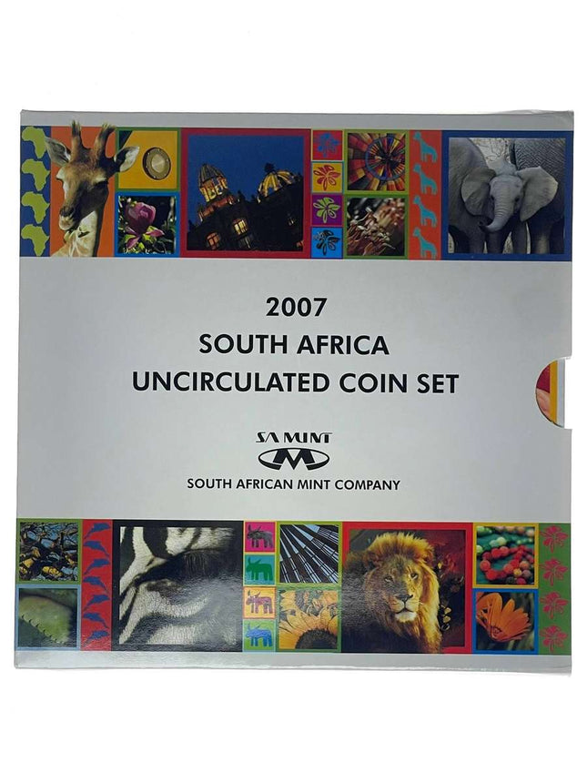 2007 South Africa South Africa (UNC) Uncirculated Mint Set * **Mintage ONLY 1,461**