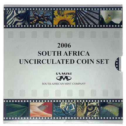 2006 South Africa (UNC) Uncirculated Mint Set * **Mintage ONLY 1,549**