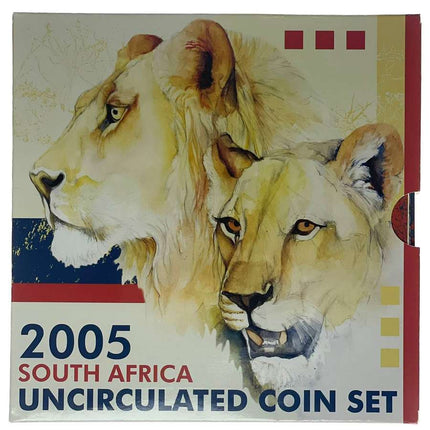 2005 South Africa (UNC) Uncirculated Mint Set * **Mintage ONLY 1,870**