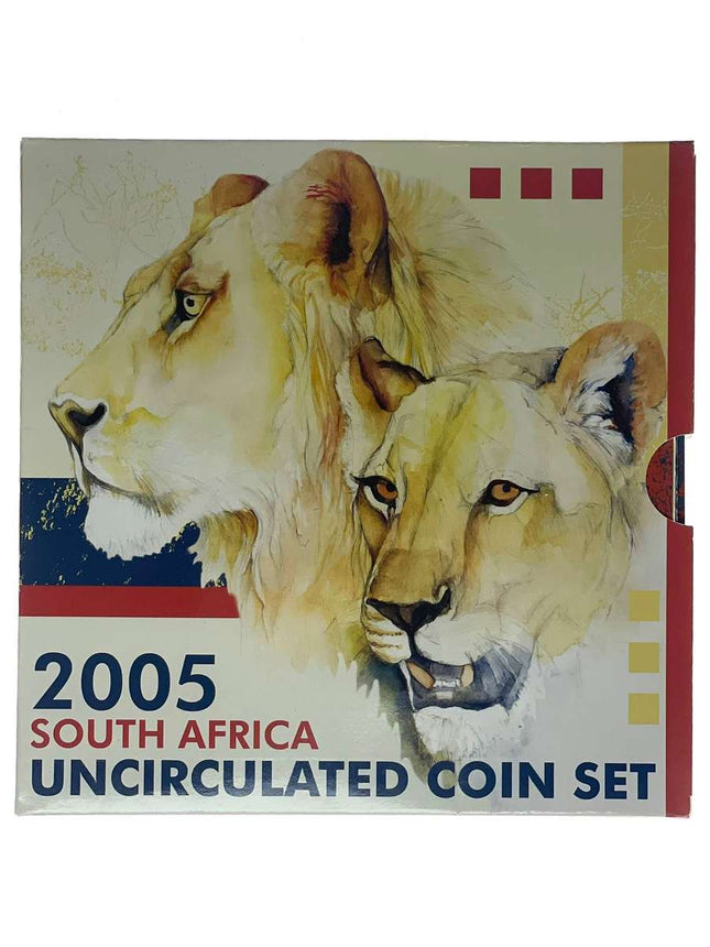 2005 South Africa (UNC) Uncirculated Mint Set * **Mintage ONLY 1,870**