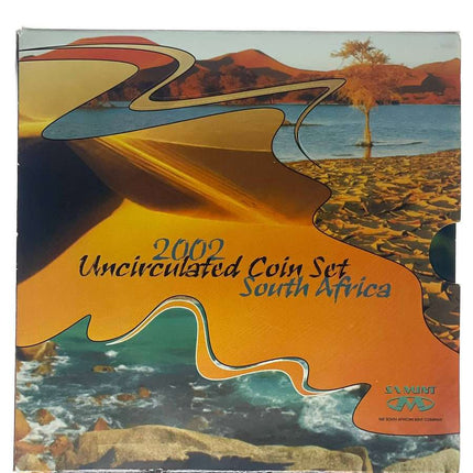 2002 South Africa (UNC) Uncirculated Mint Set * **Mintage ONLY 3,886**