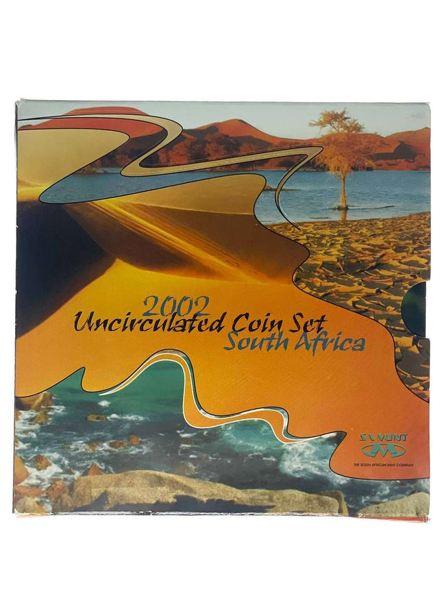 2002 South Africa (UNC) Uncirculated Mint Set * **Mintage ONLY 3,886**