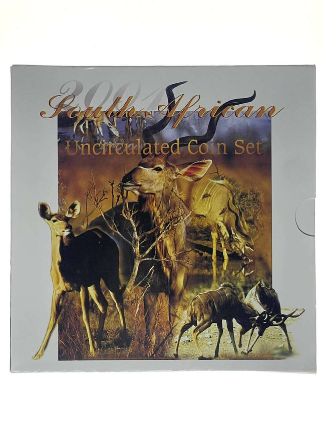 2001 South Africa (UNC) Uncirculated Mint Set * **Mintage ONLY 5,577**