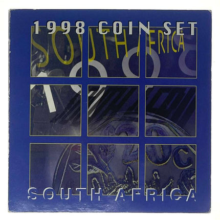 1998 South Africa (UNC) Uncirculated Mint Set * **Mintage ONLY 4,487**