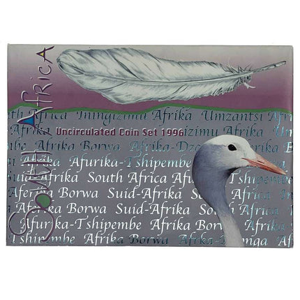 1996 South Africa (UNC) Uncirculated Mint Set * **Mintage ONLY 11,676**