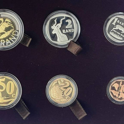 2015 South Africa Proof Coin Set in original mint box **Mintage ONLY 591**