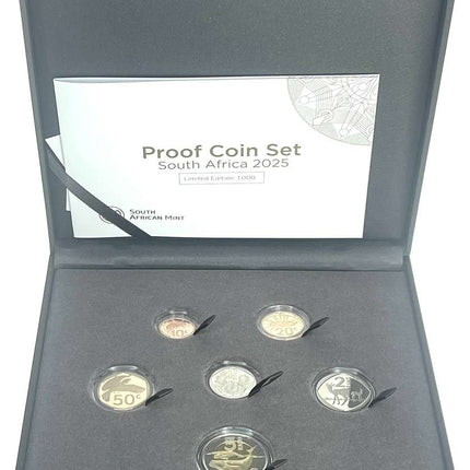 2025 South Africa Proof Coin Set in original mint box