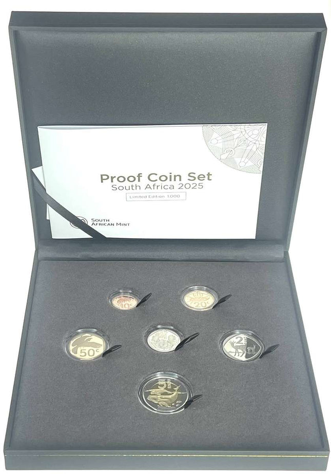 2025 South Africa Proof Coin Set in original mint box