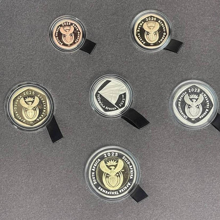 2025 South Africa Proof Coin Set in original mint box