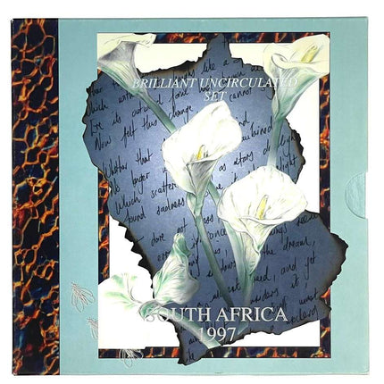 1997 South Africa (B-UNC) uncirculated Mint set *Mintage only 4,236*