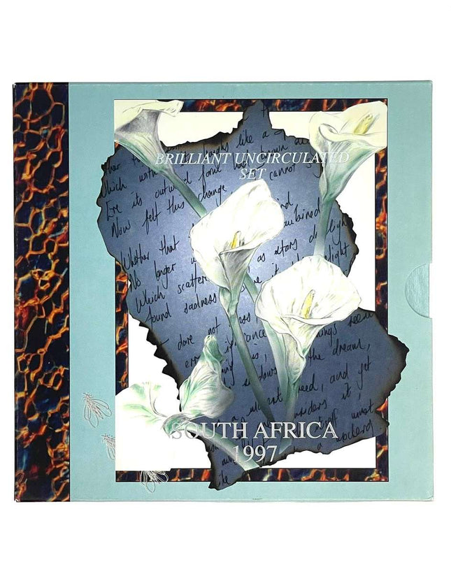 1997 South Africa (B-UNC) uncirculated Mint set *Mintage only 4,236*