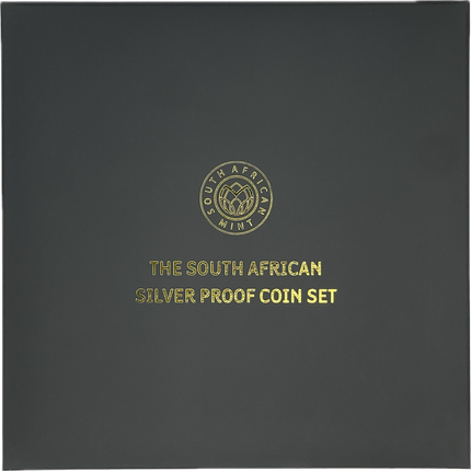 2025 South Africa Proof Coin Set with Silver 1oz Aloe in original mint box