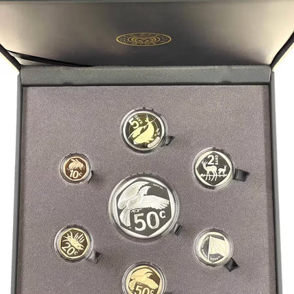 2026 South Africa Proof Coin Set with Silver 1oz Knysna Turaco in original mint box
