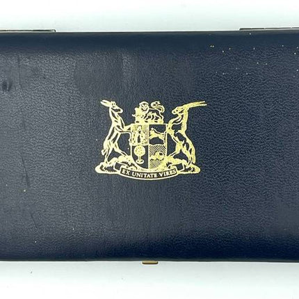 1973 South Africa Proof Coin Set in original mint box **Mintage ONLY 4000*