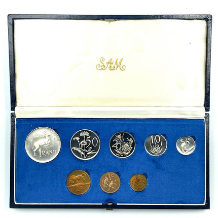 1979 South Africa Proof Coin Set in original mint box **Mintage ONLY 5000**