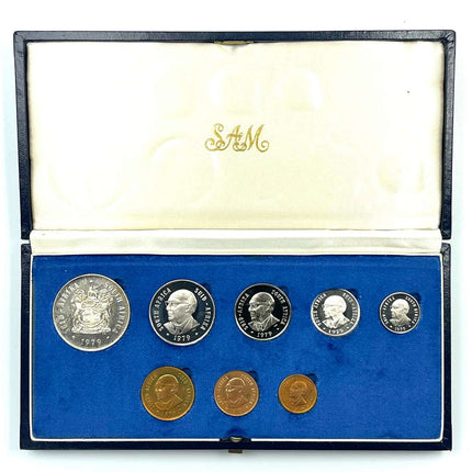 1979 South Africa Proof Coin Set in original mint box **Mintage ONLY 5000**